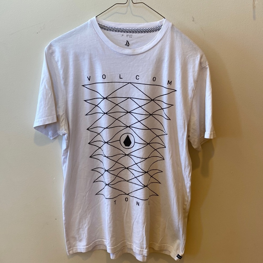 Volcom White Graphic T-shirt